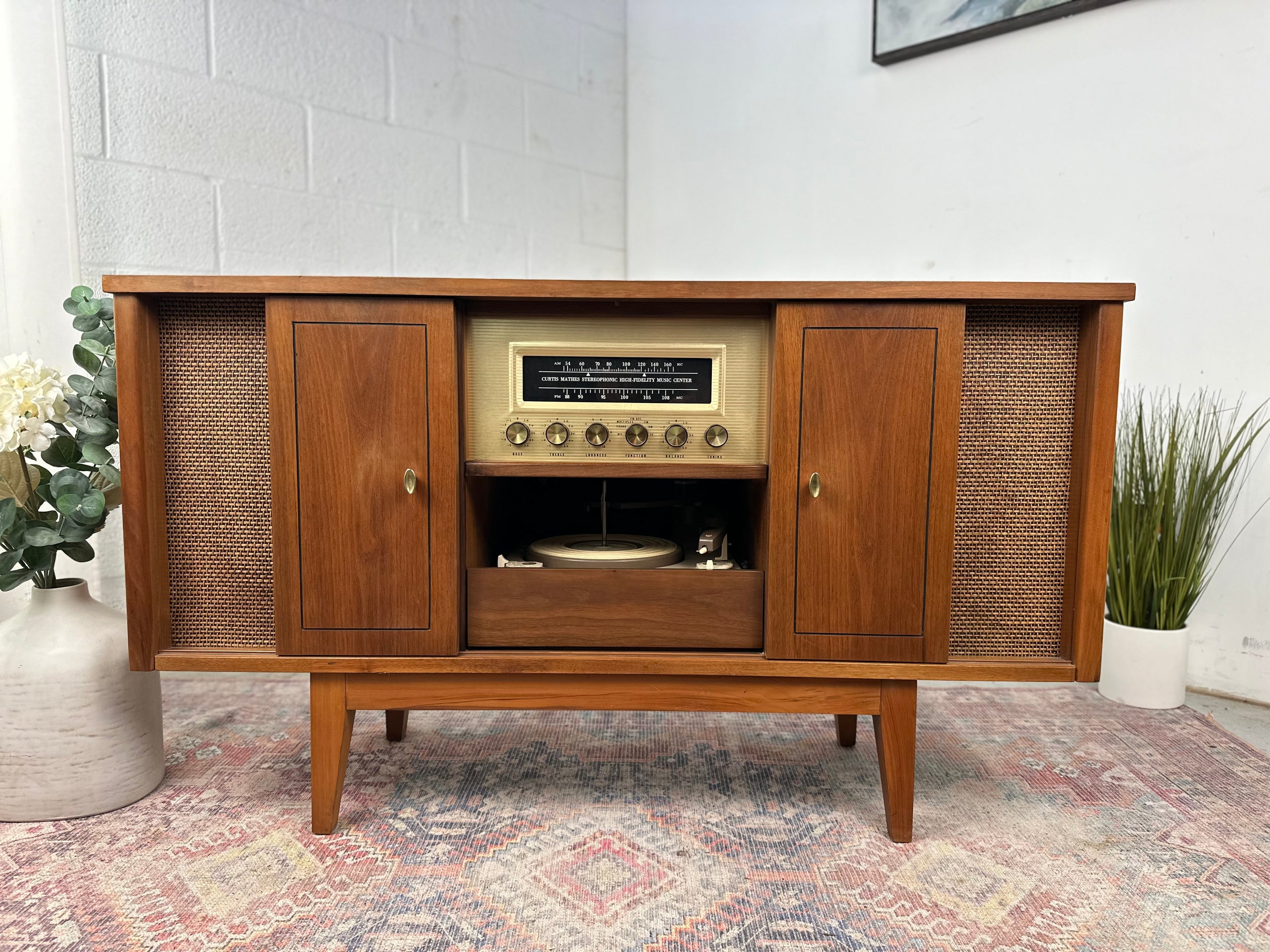 Rare Mid-Century Modern Curtis Mathes Stereo Cabinet | SimplyMidKC